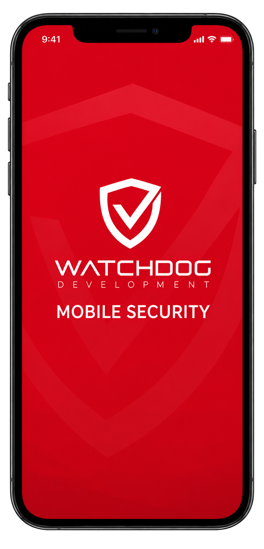 Watchdog Mobile Security app on a smartphone